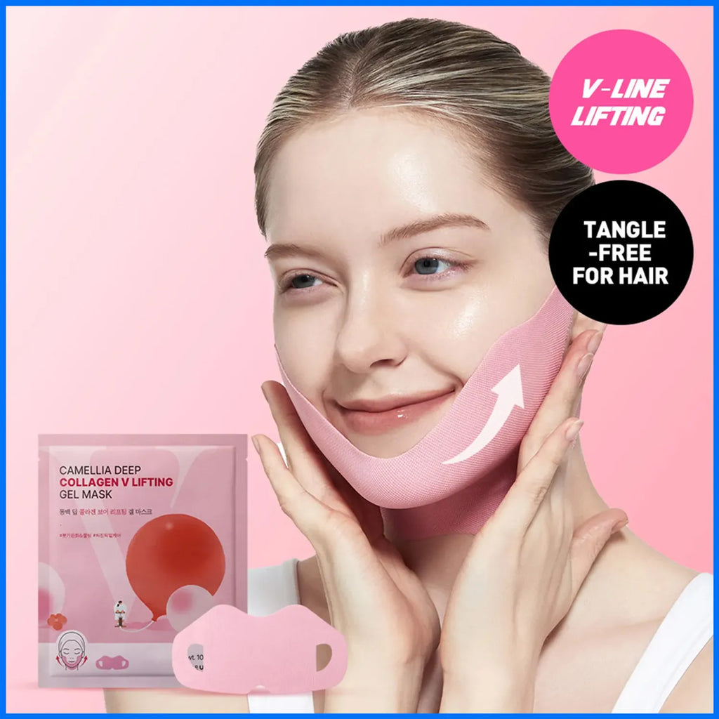 ROUND LAB Camellia Deep Collagen V Lifting Gel Mask Sheet 1ea