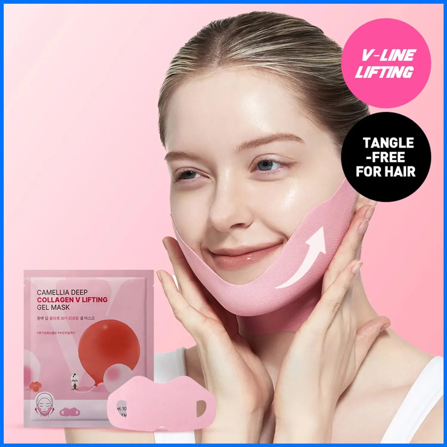 ROUND LAB Camellia Deep Collagen V Lifting Gel Mask Sheet 1ea