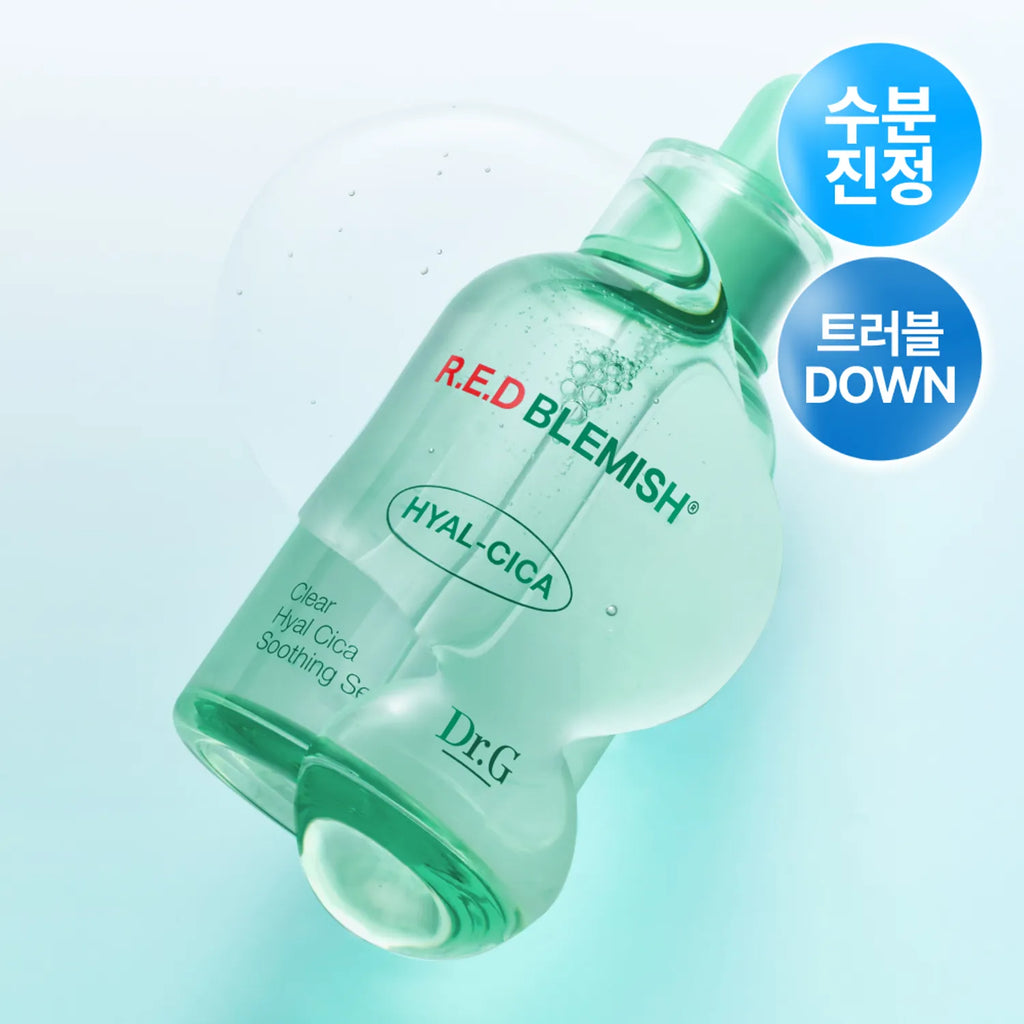 Dr.G Red Blemish Clear Hyal Cica Soothing Serum 50ml Set (+50 Refill)