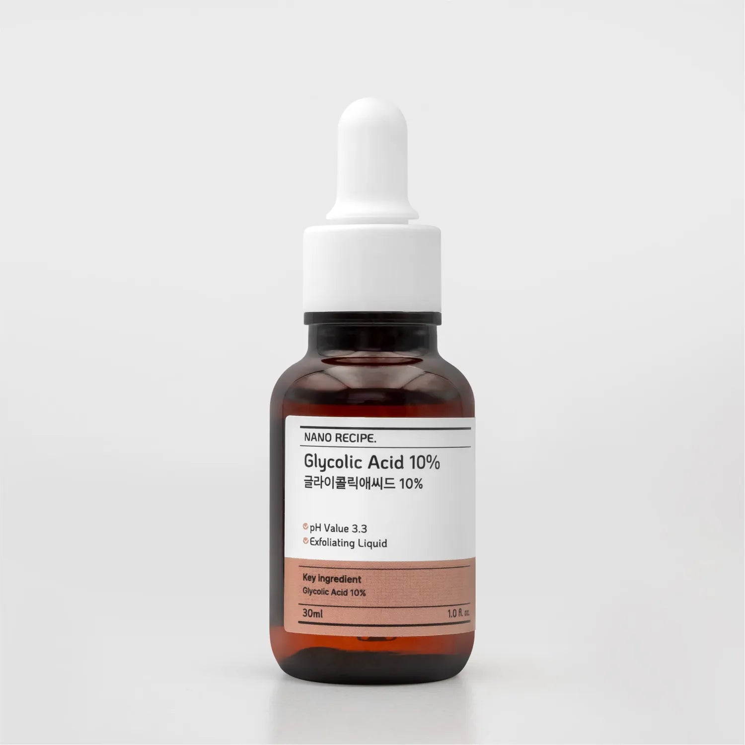 NANO RECIPE. Glycolic Acid 10% Ampoule 30ml