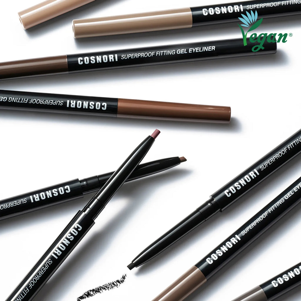 COSNORI Superproof Fitting Gel Eyeliner Pencil (11 Colors)