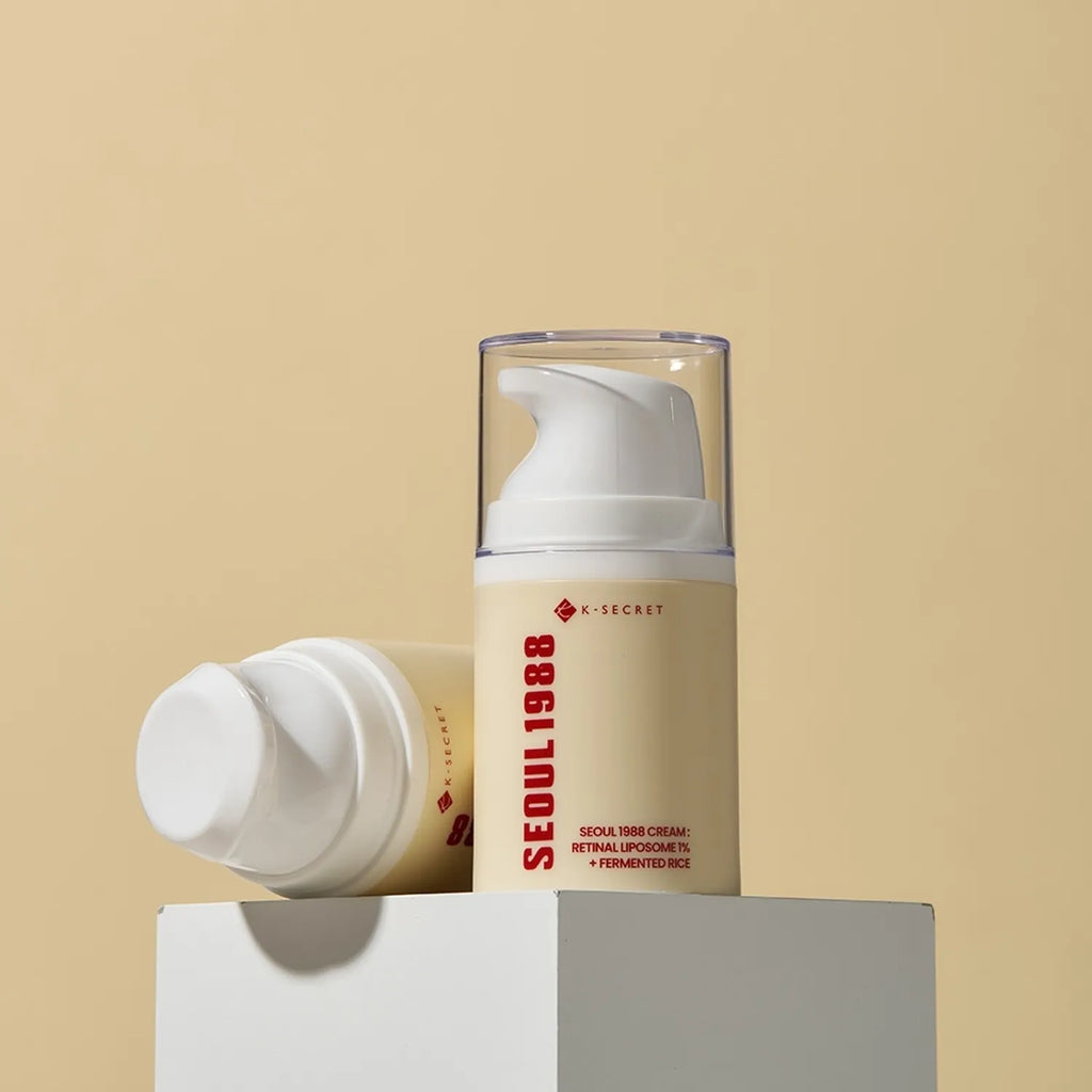 KSECRET Seoul 1988 Cream: Retinal Liposome 1%+Fermented Rice 50ml