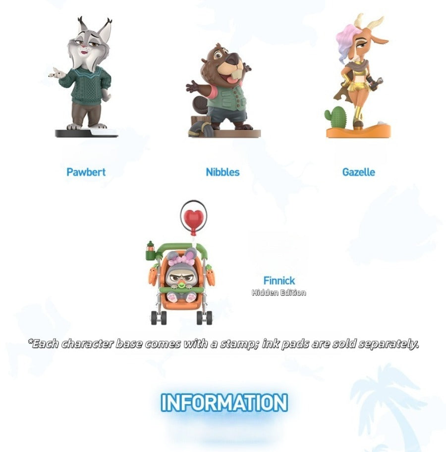 POPMART Disney Zootopia Sequel Series Figurine Blind Box - 1 box randomly selected