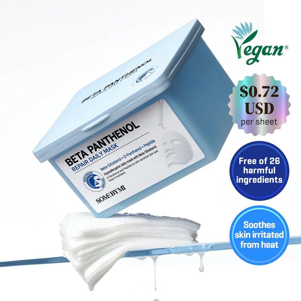 SOME BY MI Beta Panthenol Repair Daily Mask 30 Sheets