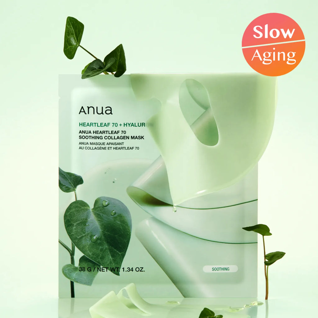 Anua Collagen Mask Sheet 1ea 3Types (Heartleaf / Peach / Rice)