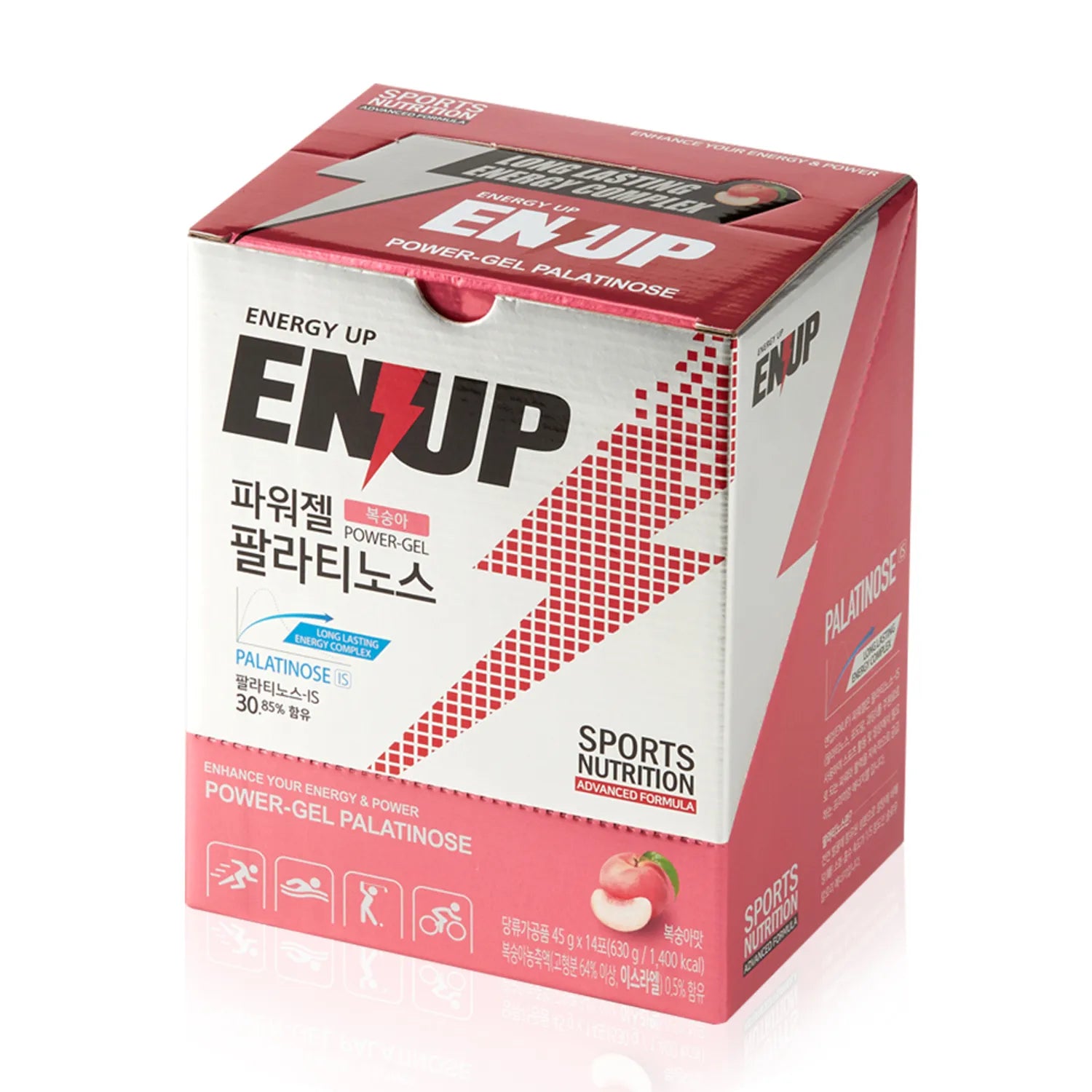 ENUP Power-Gel Palatinose #Peach 14 Sticks