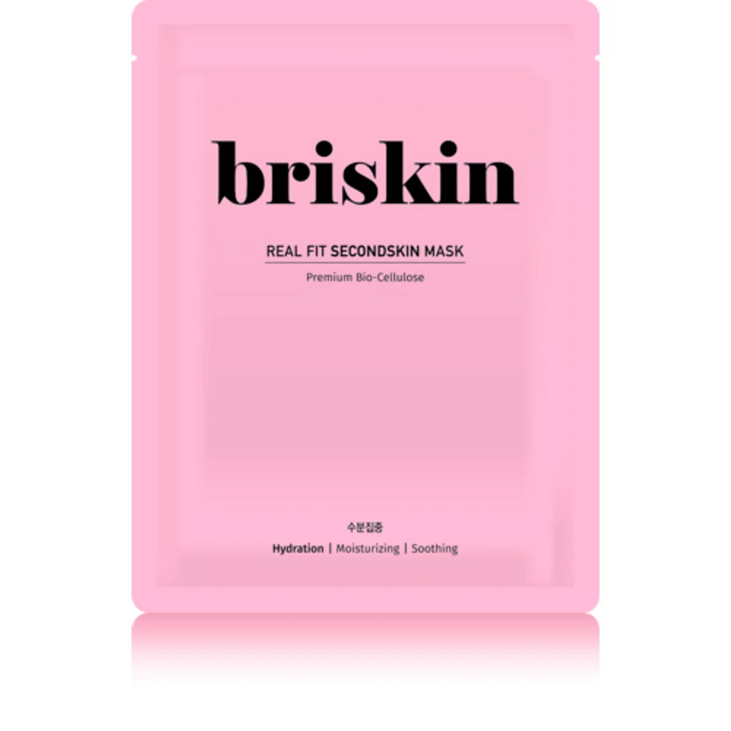 briskin Real Fit Secondskin Moisturizing Mask Sheet 10 Sheets
