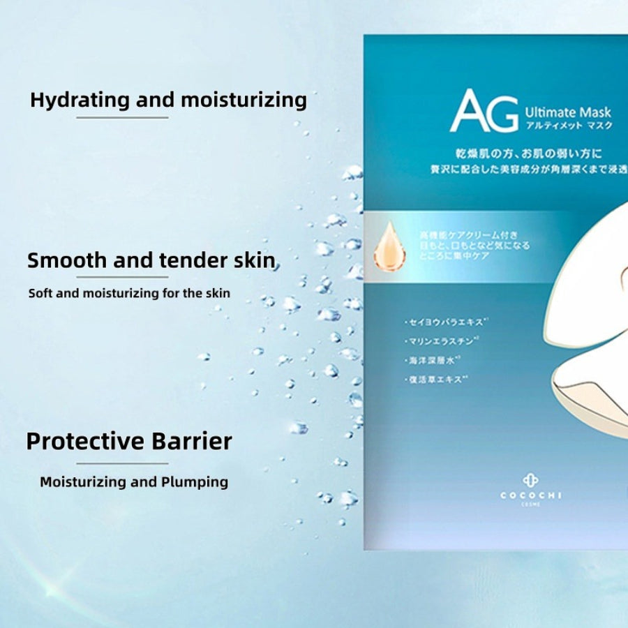 Cocochi Koshiman New Ocean Hydrating Mask, 5 sheets/box