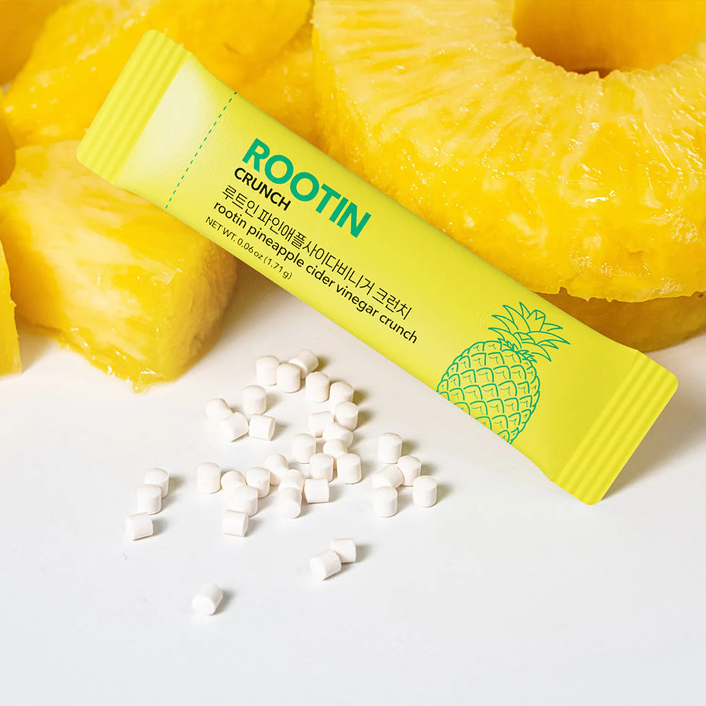 ROOTIN Pineapple Cider Vinegar Crunch 20 Sticks