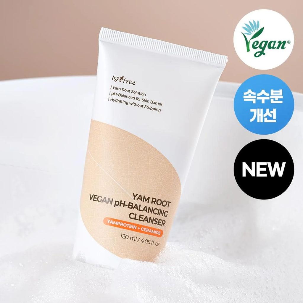 Isntree Yam Root Vegan pH-balancing Cleanser 120ml