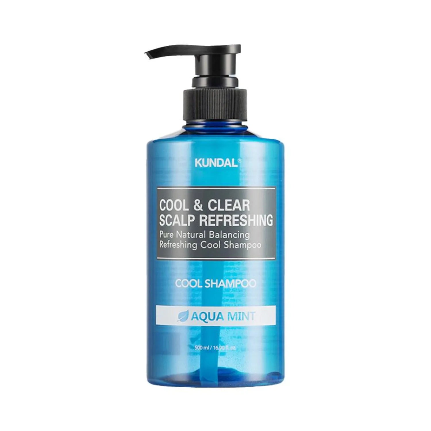KUNDAL Cool & Clear Scalp Refreshing Cool Shampoo 500ml #Aqua Mint