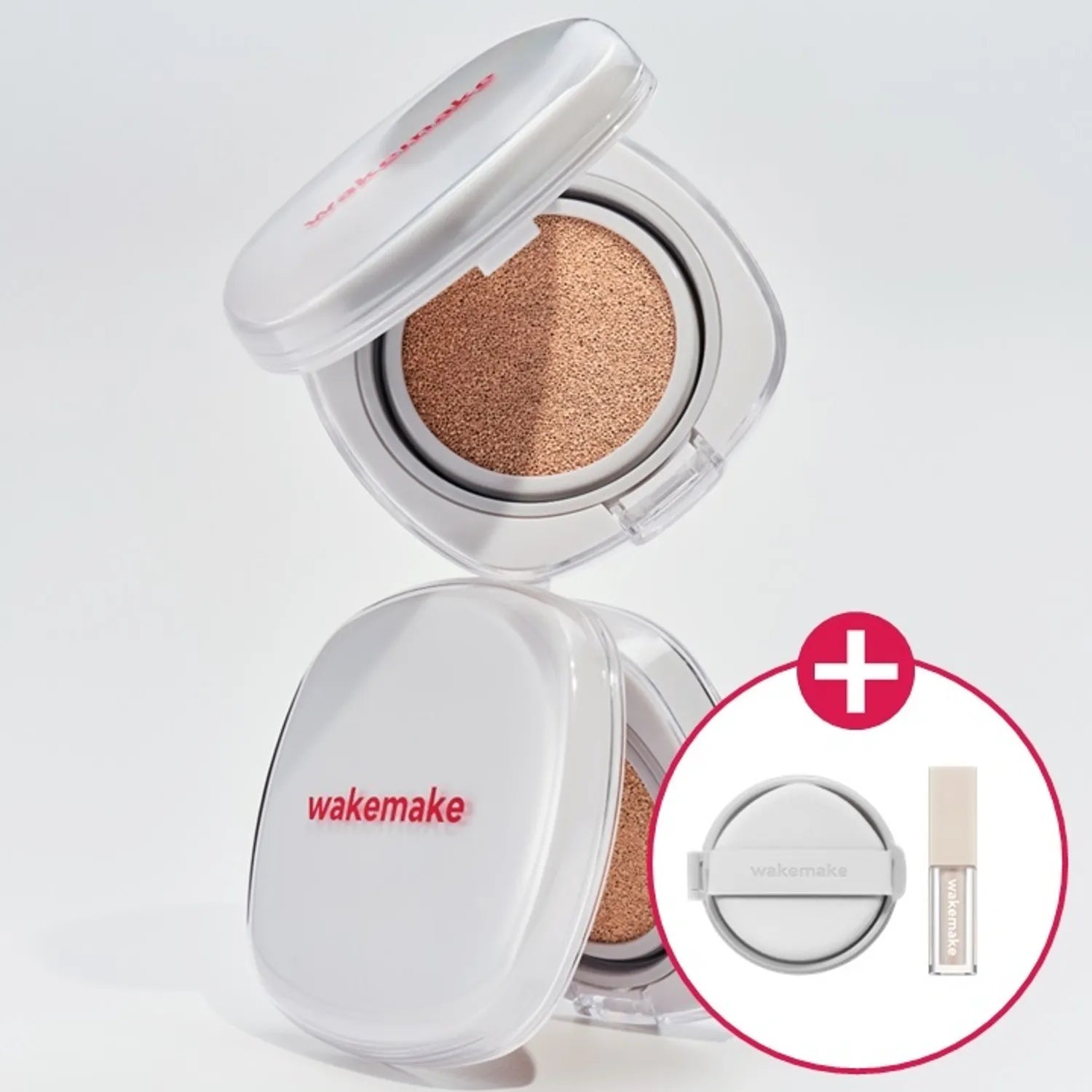 WAKEMAKE Seamless Wear Cushion 15g (Set/Single)