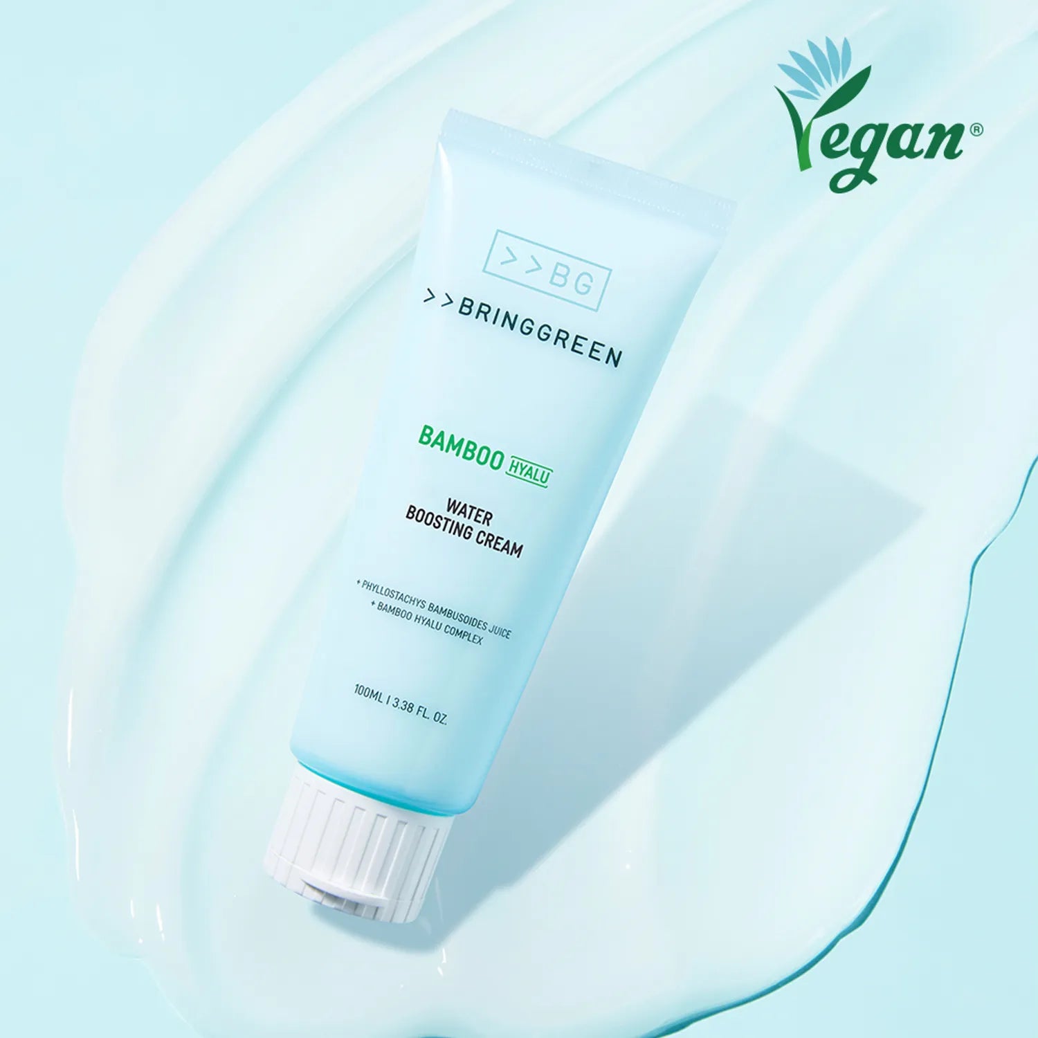 BRINGGREEN Bamboo Hyalu Water Boosting Cream 100ml Double Pack