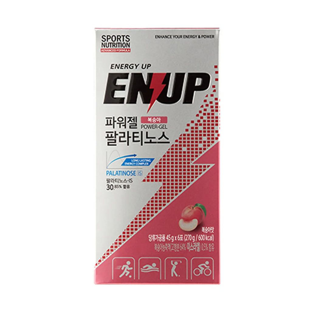 ENUP Power-Gel Palatinose #Peach 6 Sticks