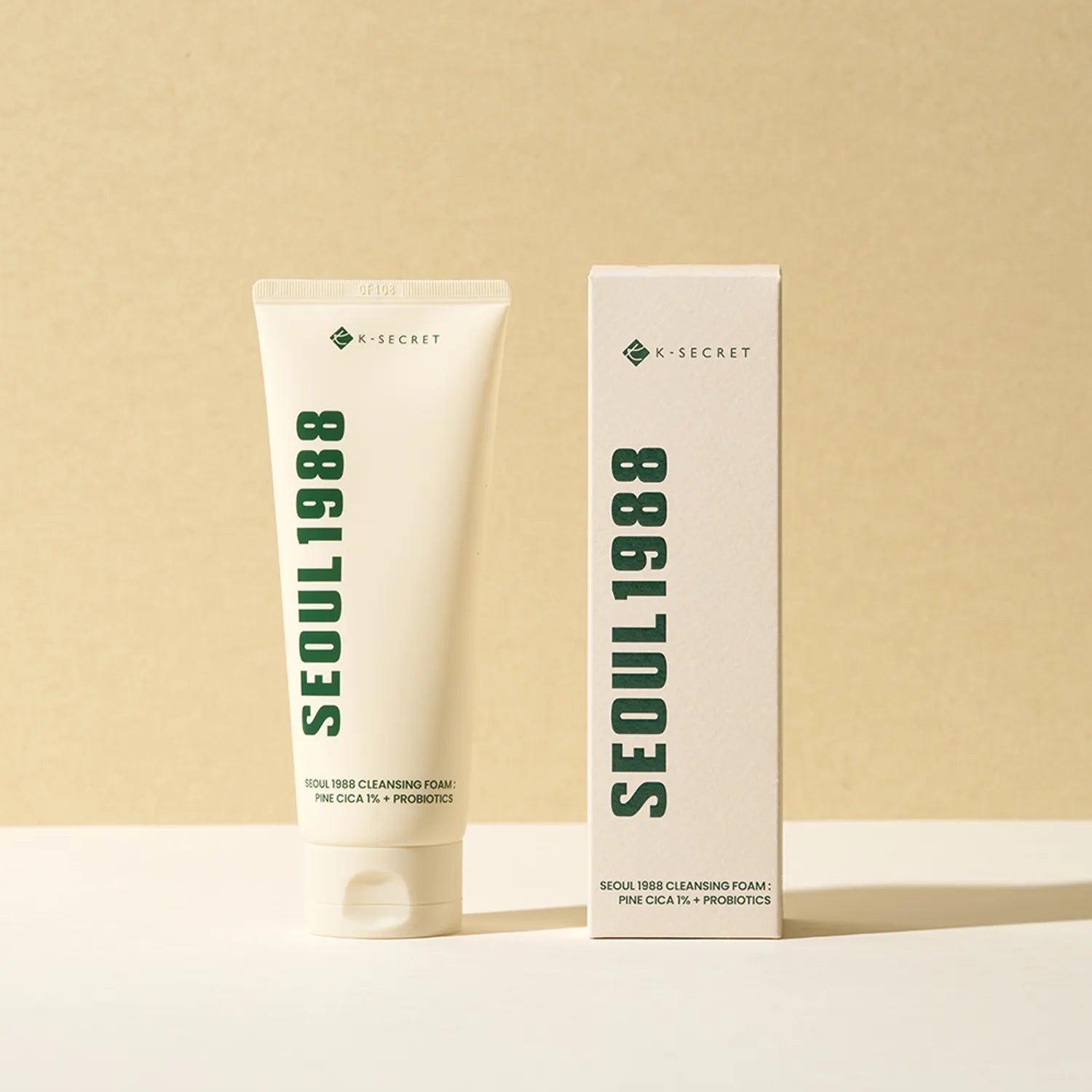 KSECRET Seoul 1988 Cleansing Foam: Pine Cica 1%+Probiotics 150ml