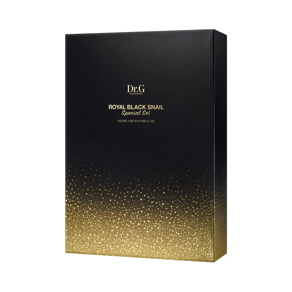 Dr.G Royal Black Snail Special Set (First Essence 165mL+Cream 50mL+Eye Cream 10mL+Cream Mask Sheet 1ea)