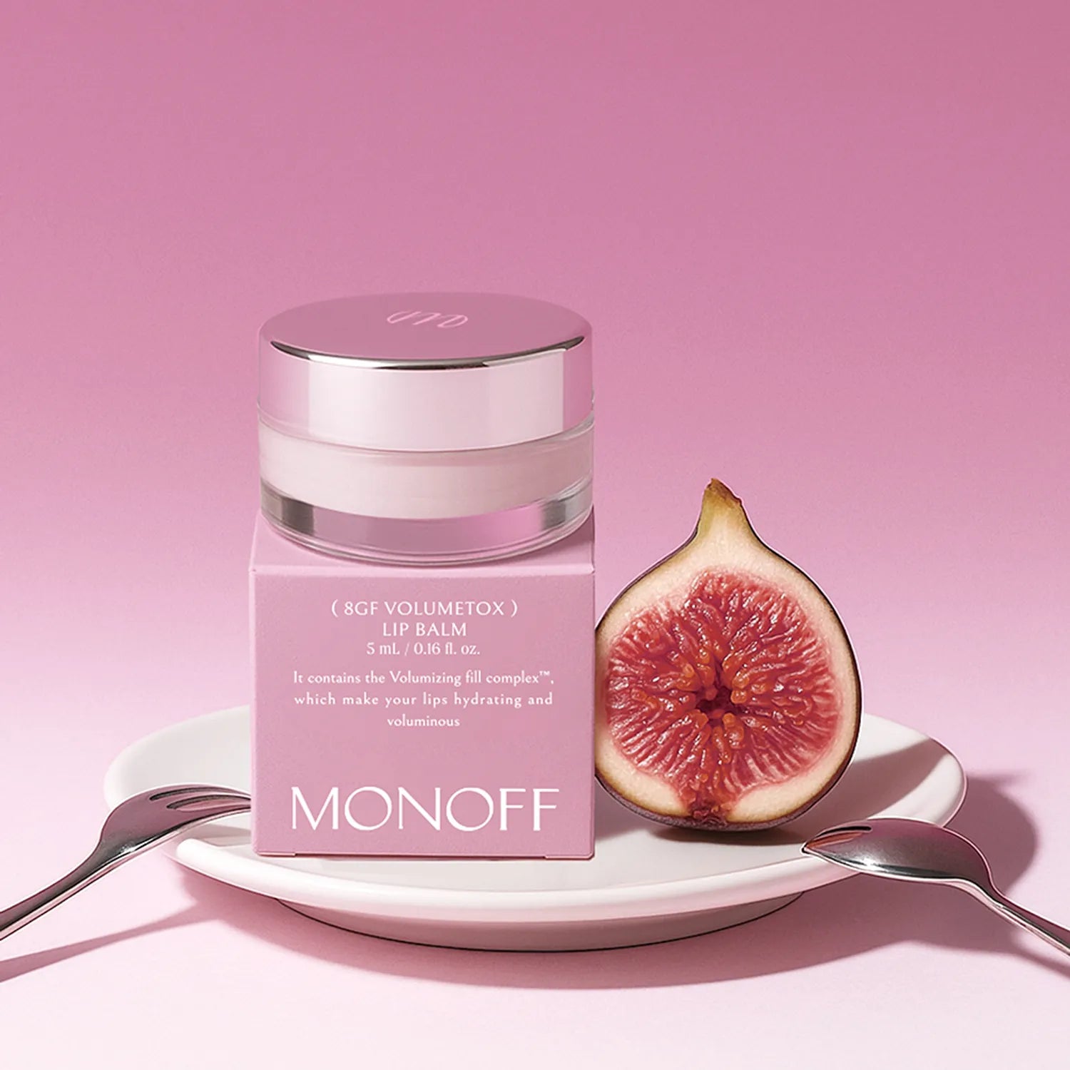 MONOFF 8GF Volumetox Lip Balm 5ml (2 Colors)
