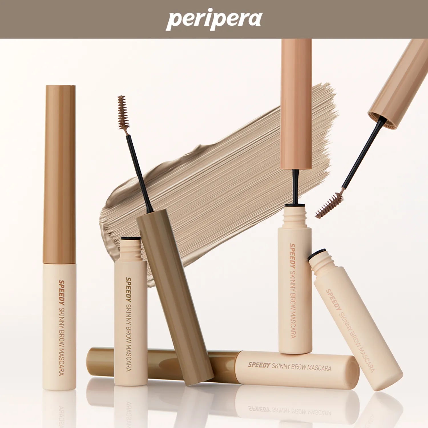 peripera Speedy Skinny Brow Mascara (10 Colors)