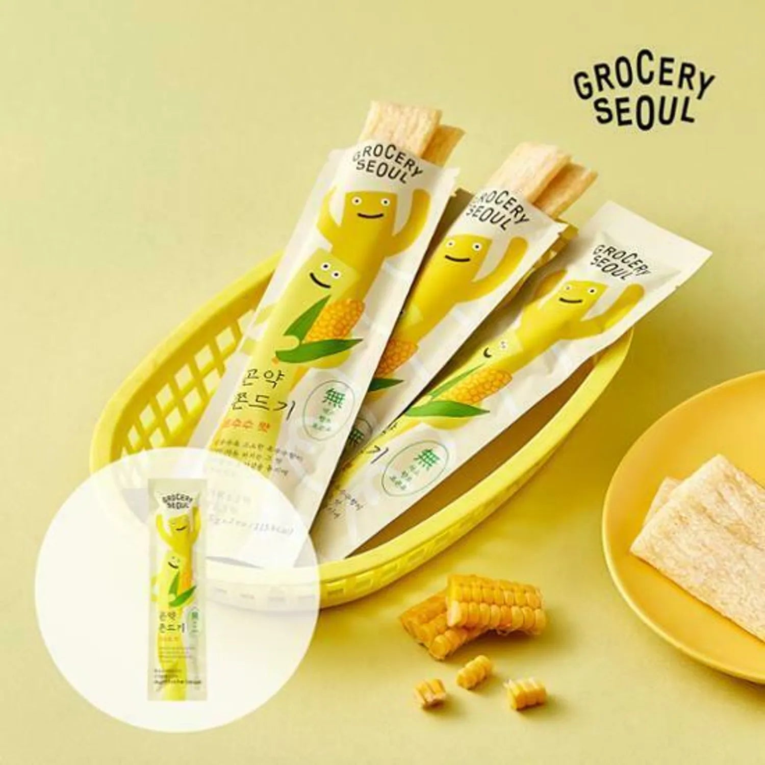 GROCERY SEOUL Konjak Jerky #Corn 35g