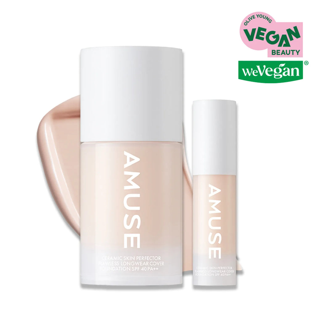AMUSE Ceramic Skin Perfector Foundation 30ml/15ml