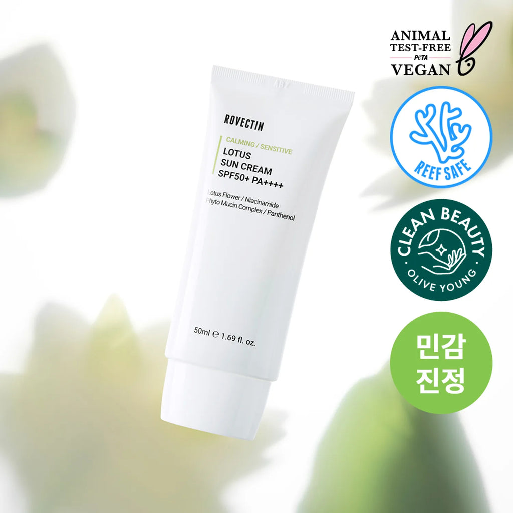 ROVECTIN Calming / Sensitive Lotus Sun Cream 35ml 1+1 Set