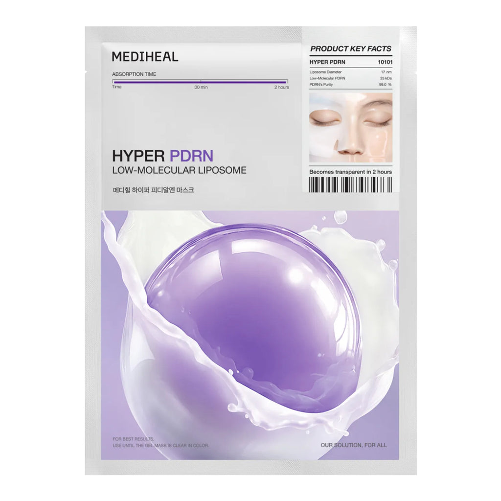 MEDIHEAL Hyper Mask Sheet 1ea (PDRN/Collagen/Hyaluronic Acid)