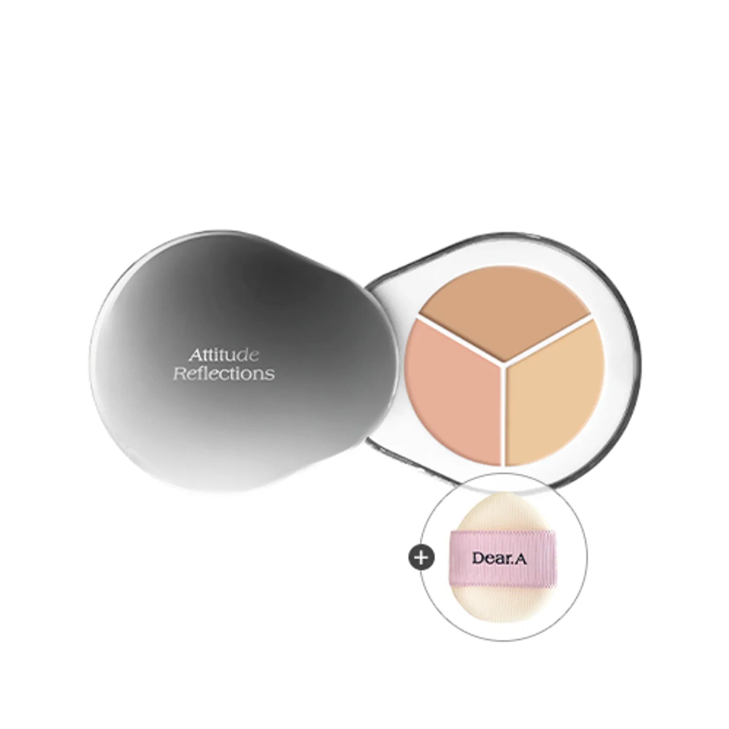 Dear.A Perfect Cover Concealer Palette Set (+Puff) (4 Colors)
