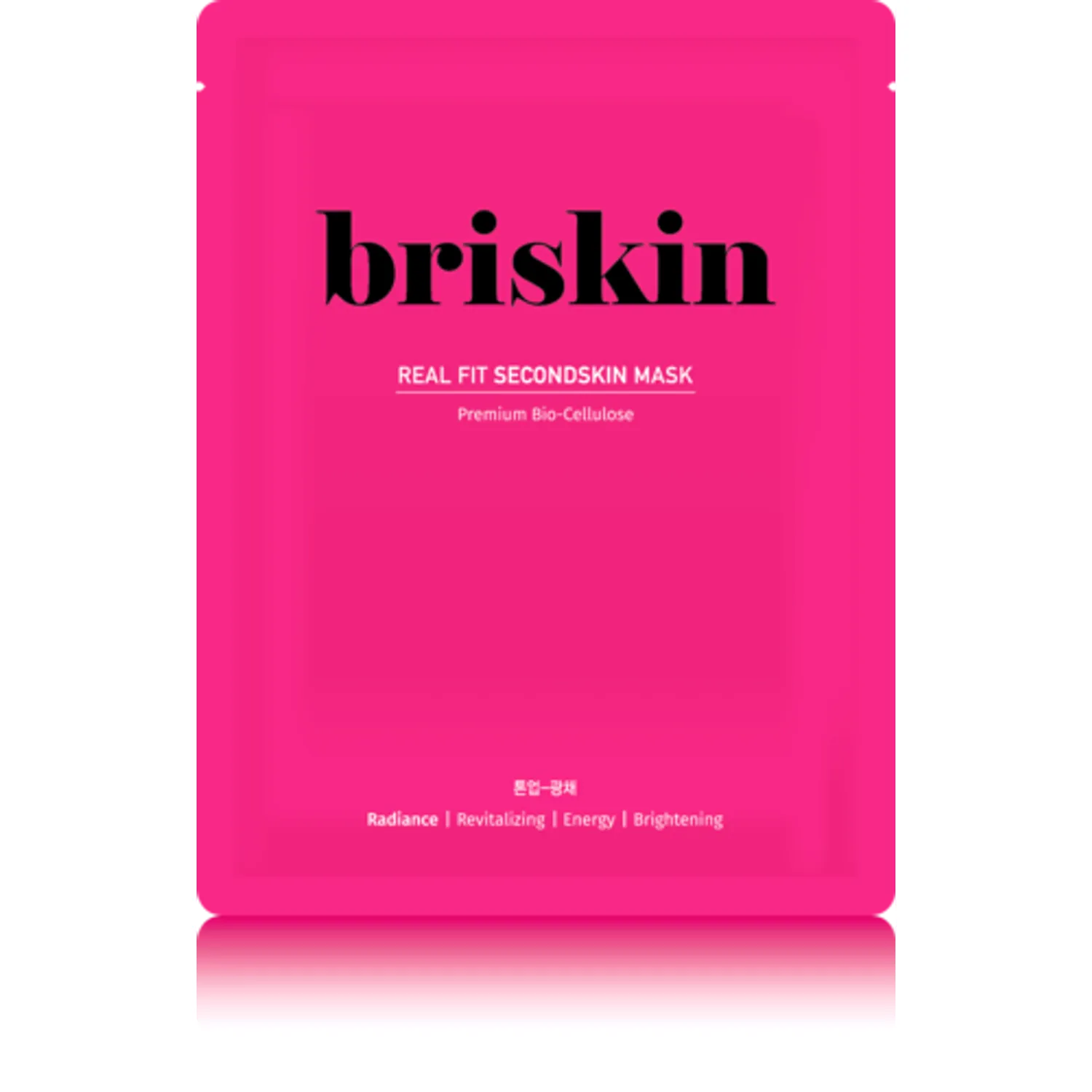 Briskin Real Fit Second Skin Mask Sheet Radiance 10 Sheets