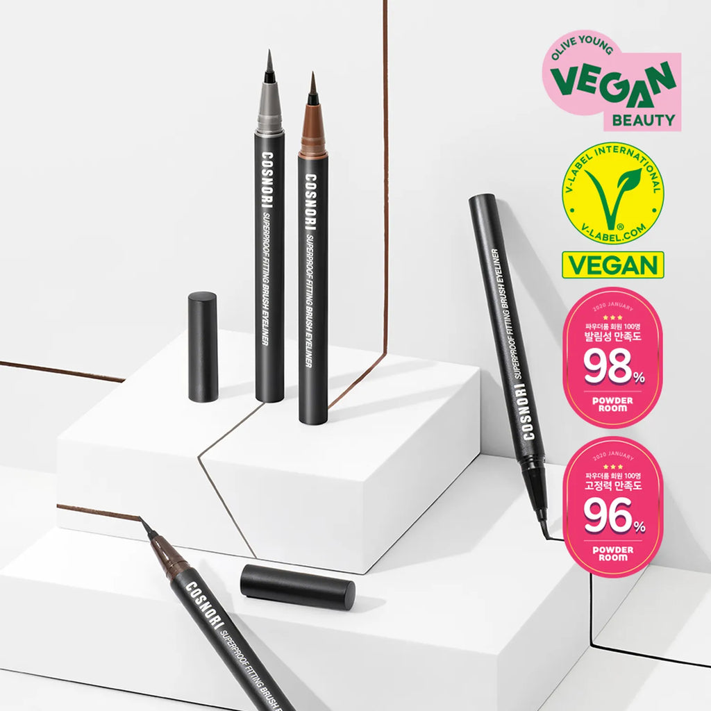 COSNORI Super Proof Fitting Brush Eyeliner