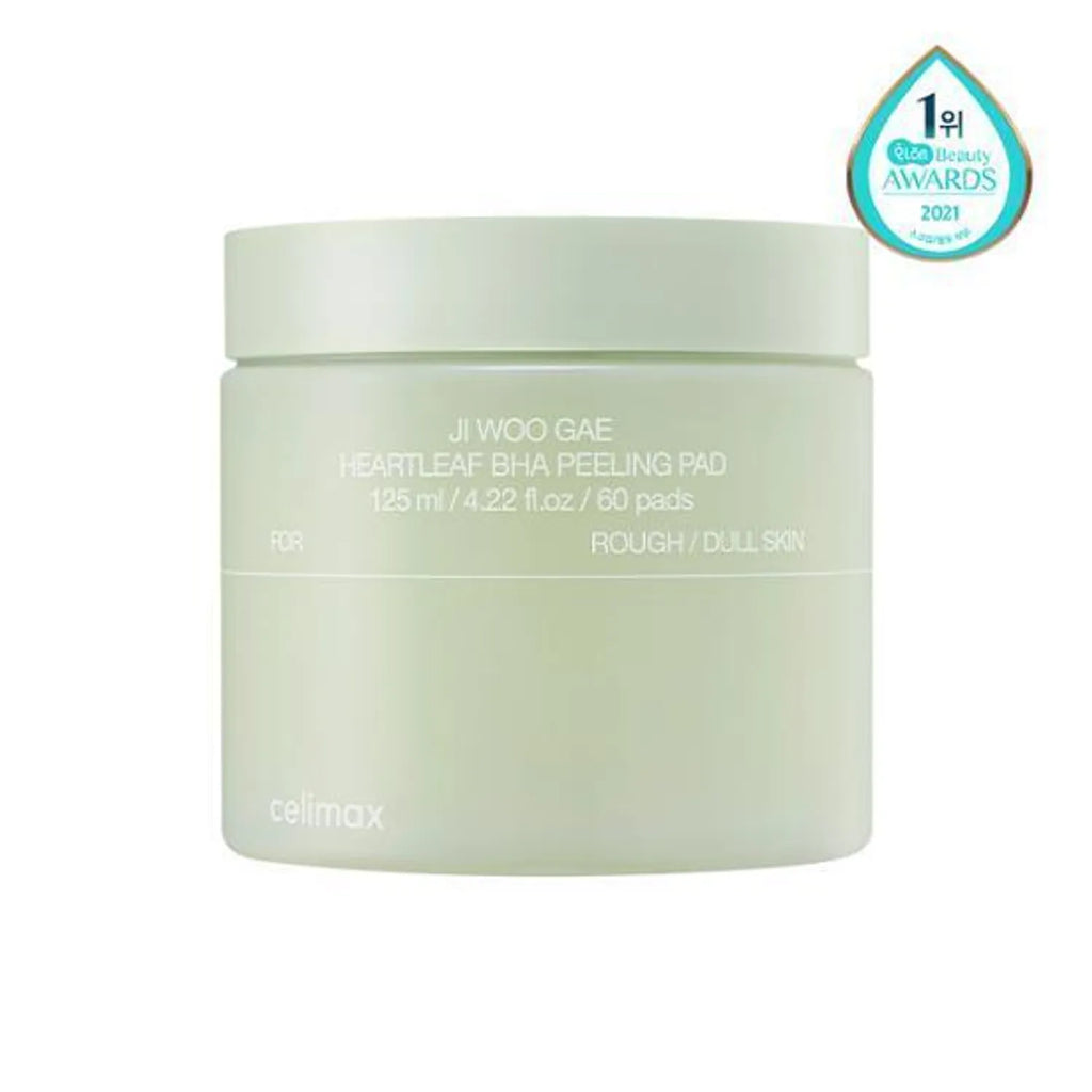 celimax Jiwoogae Heartleaf BHA Peeling Pad 60P Set (+10P)