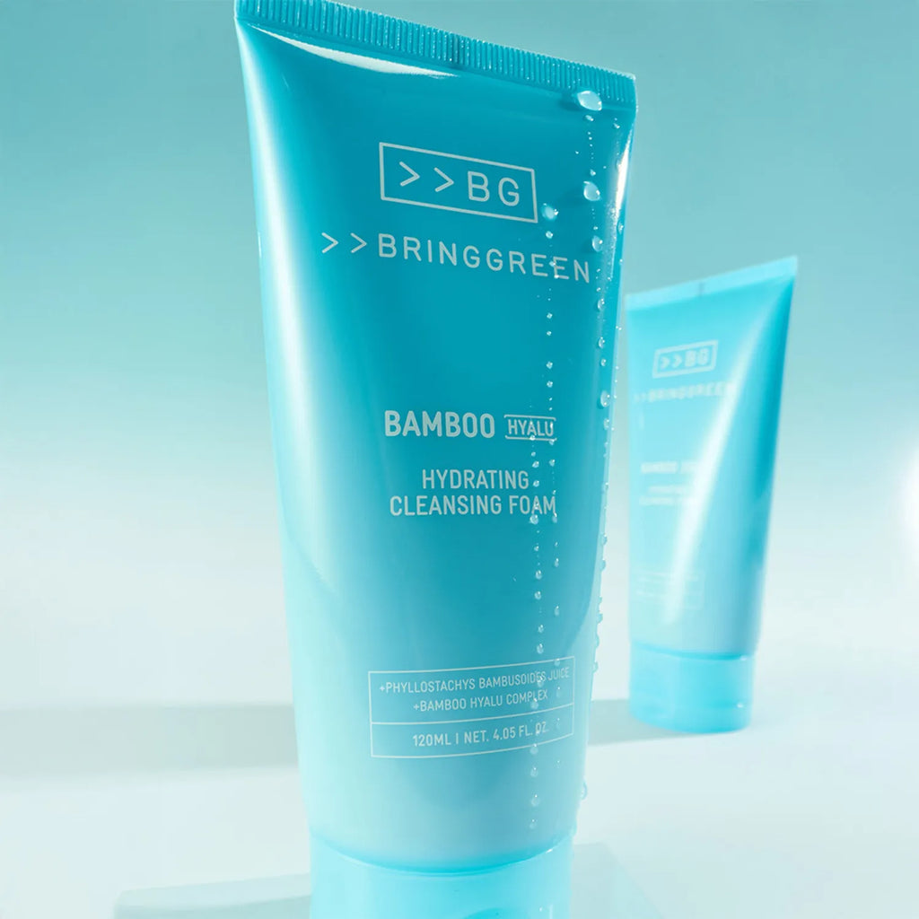 BRINGGREEN Bamboo Hyalu Hydrating Cleansing Foam 120ml Double Pack