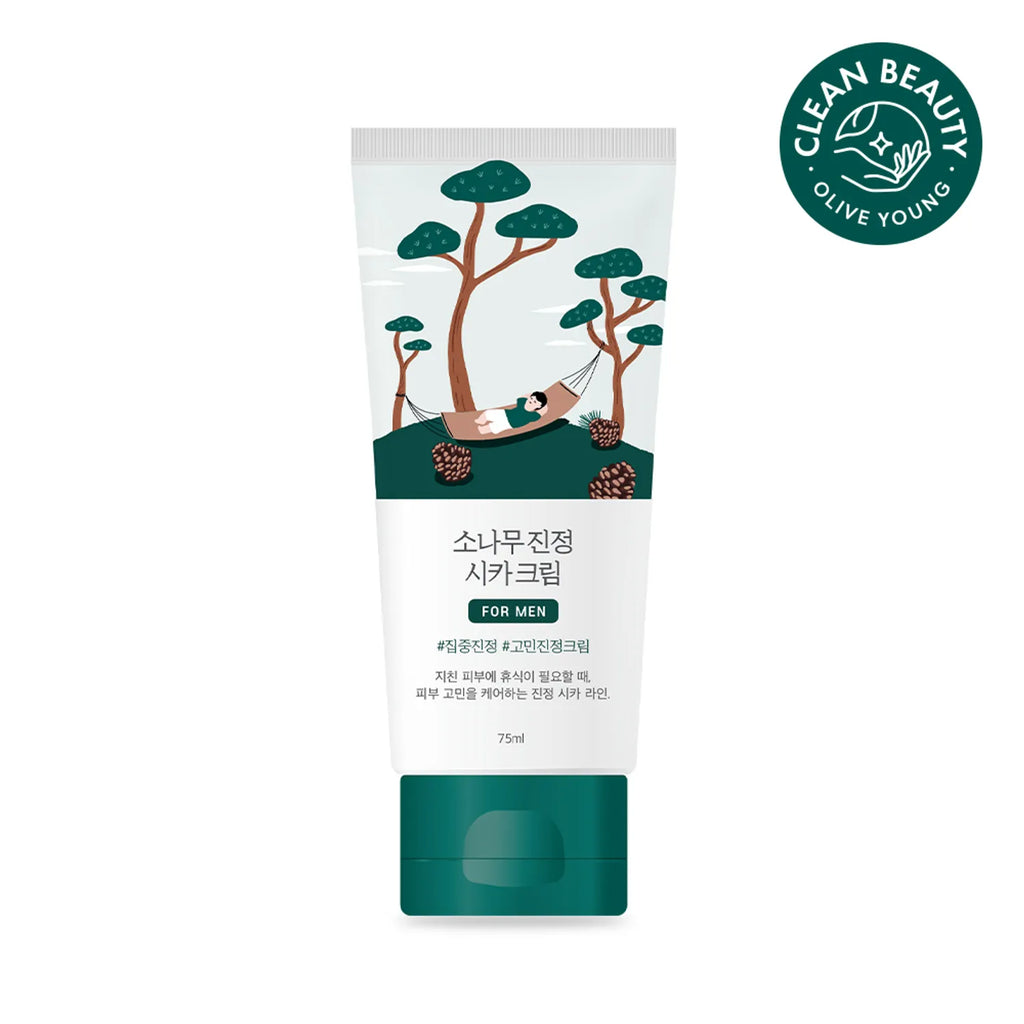 ROUND LAB For Men Pine Calming Cica Cream 75mL