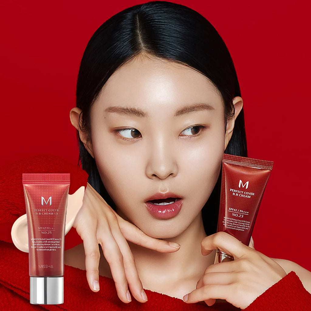 [10 Colors] MISSHA M Perfect Cover BB Cream EX 20ml SPF42/PA+++