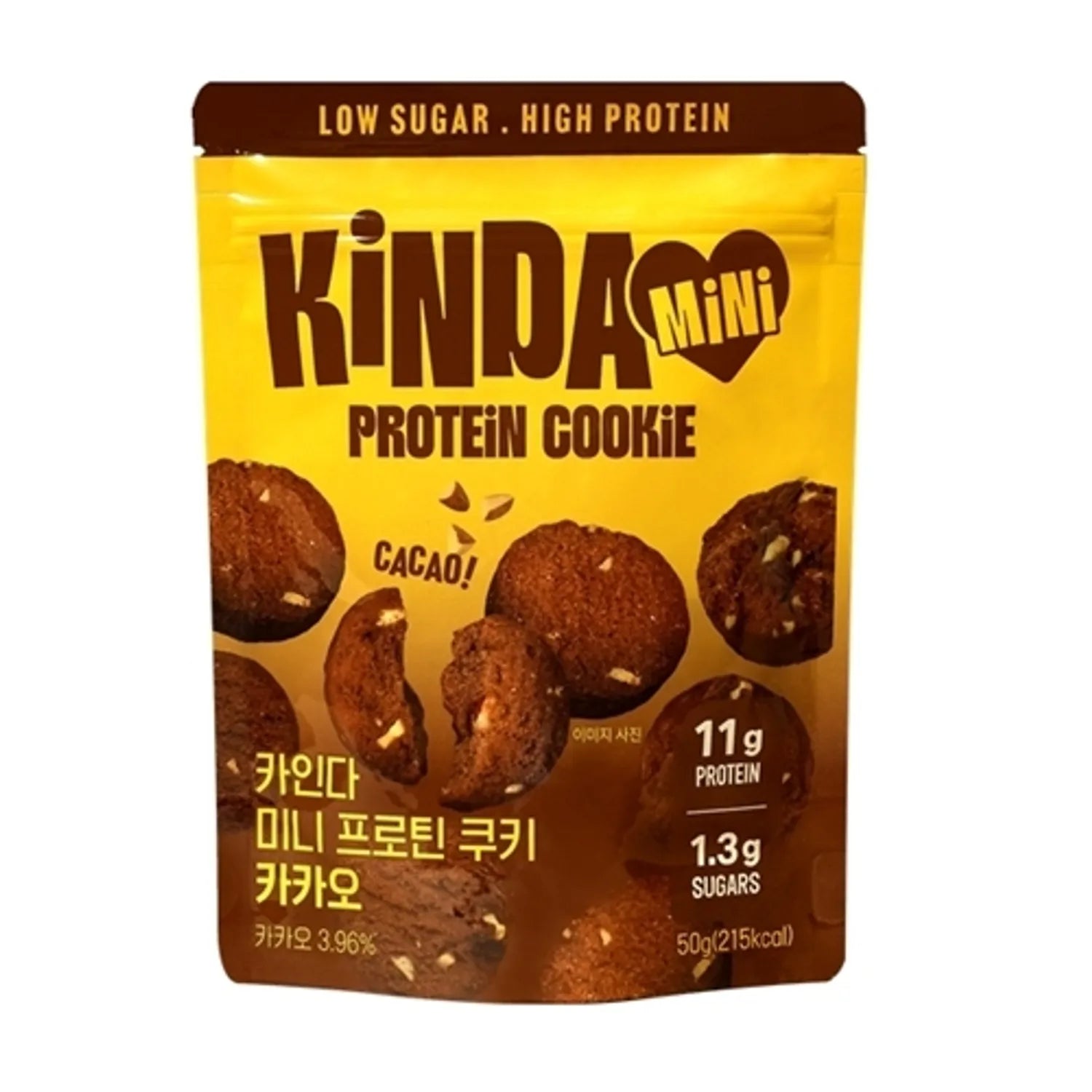 Kindabite Mini Protein Cookie #Cacao 50g