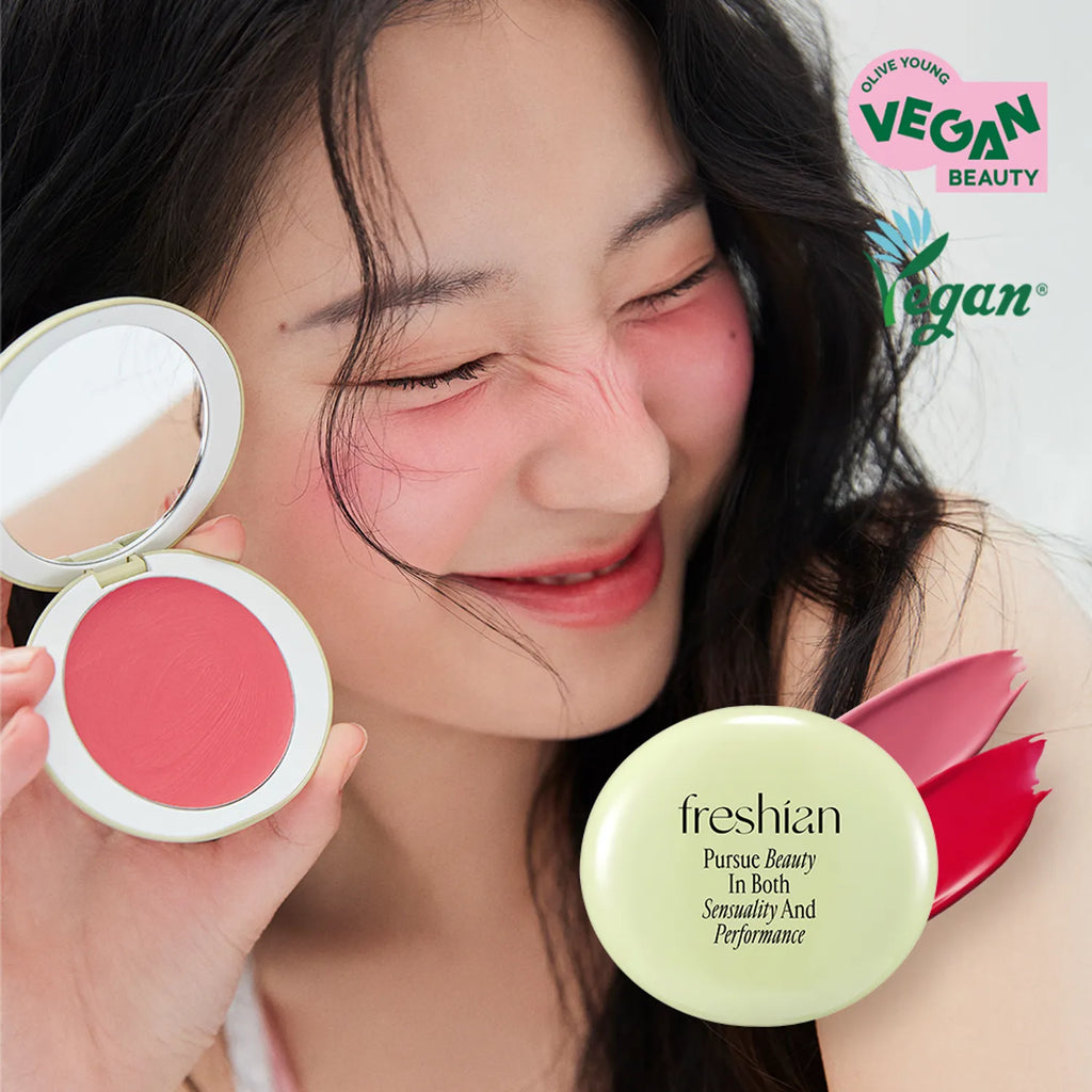 freshian Egg-like Cream Blush (Set/Single) (12 Colors)