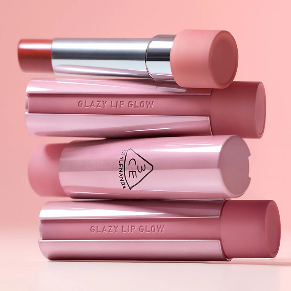 3CE Glazy Lip Glow (9 Colors)