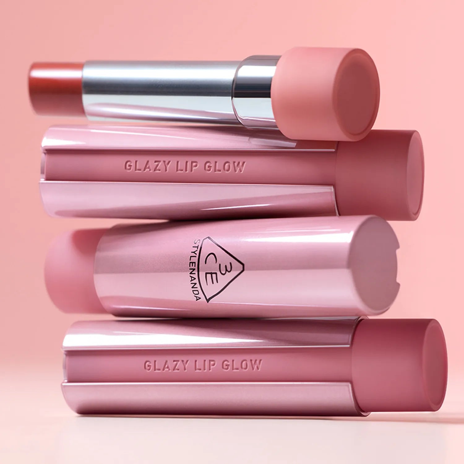3CE Glazy Lip Glow (9 Colors)