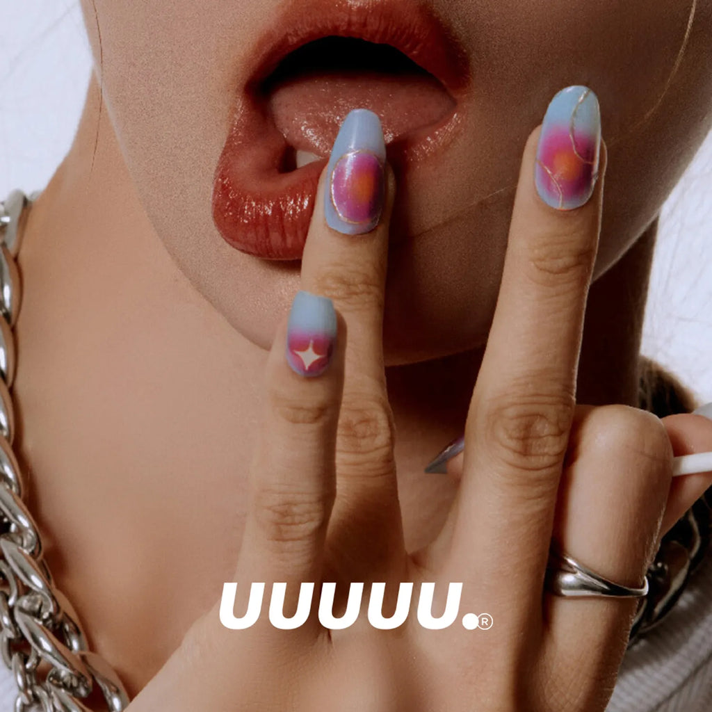UUUUU Gel Nail 323. CHERRY 52g