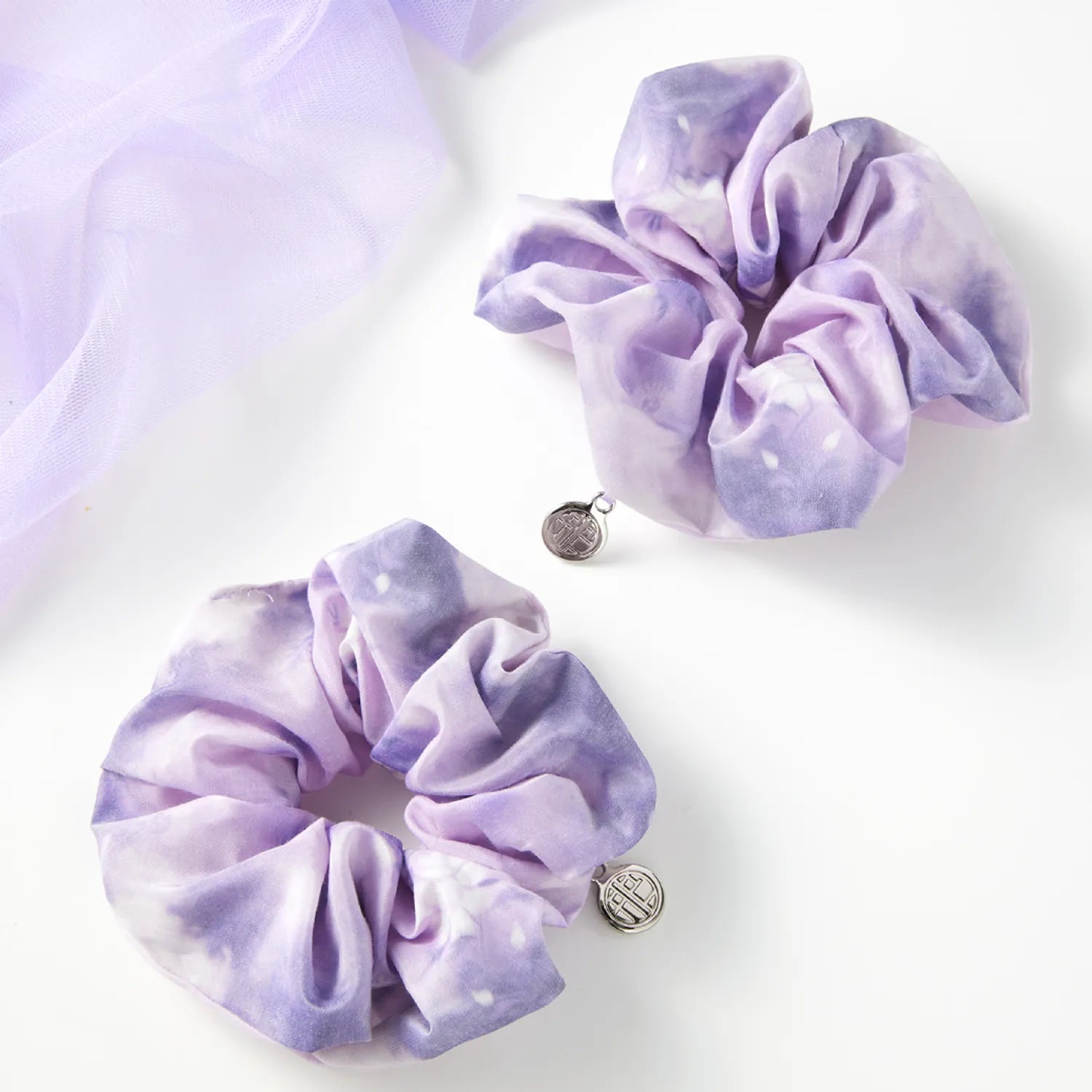[LEESLE EDITION] Fillimilli Scrunchie (Black/Purple)