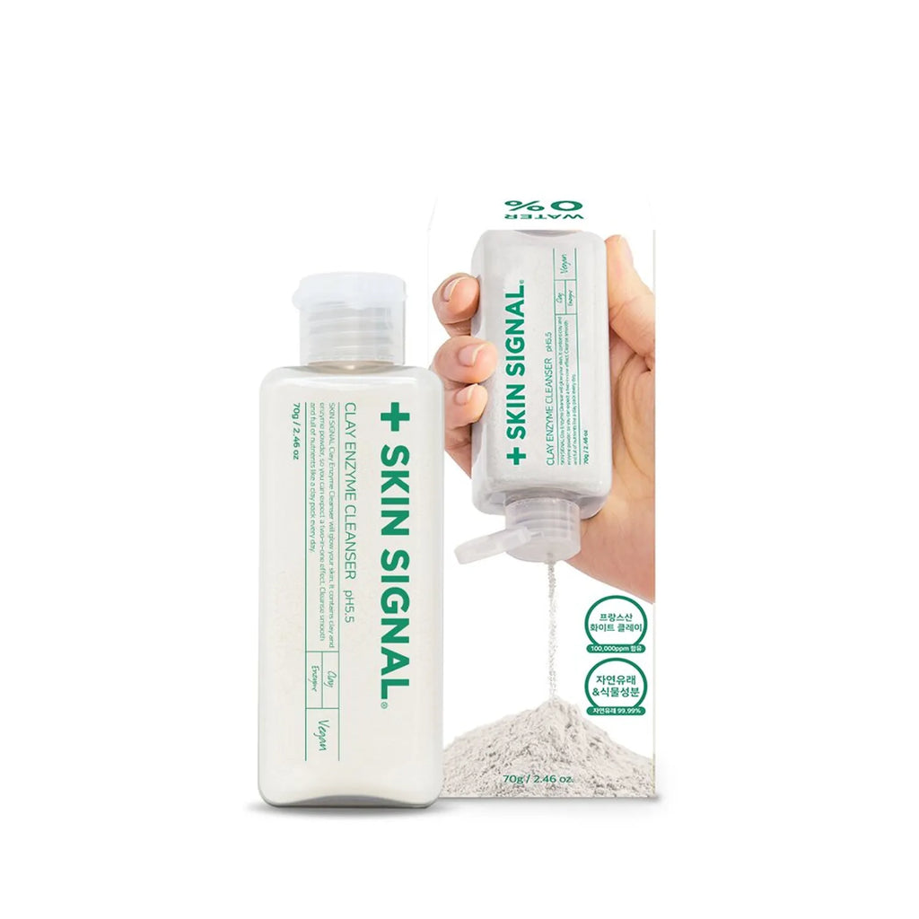 SKIN SIGNAL Clay Enzyme Cleanser #White 70g