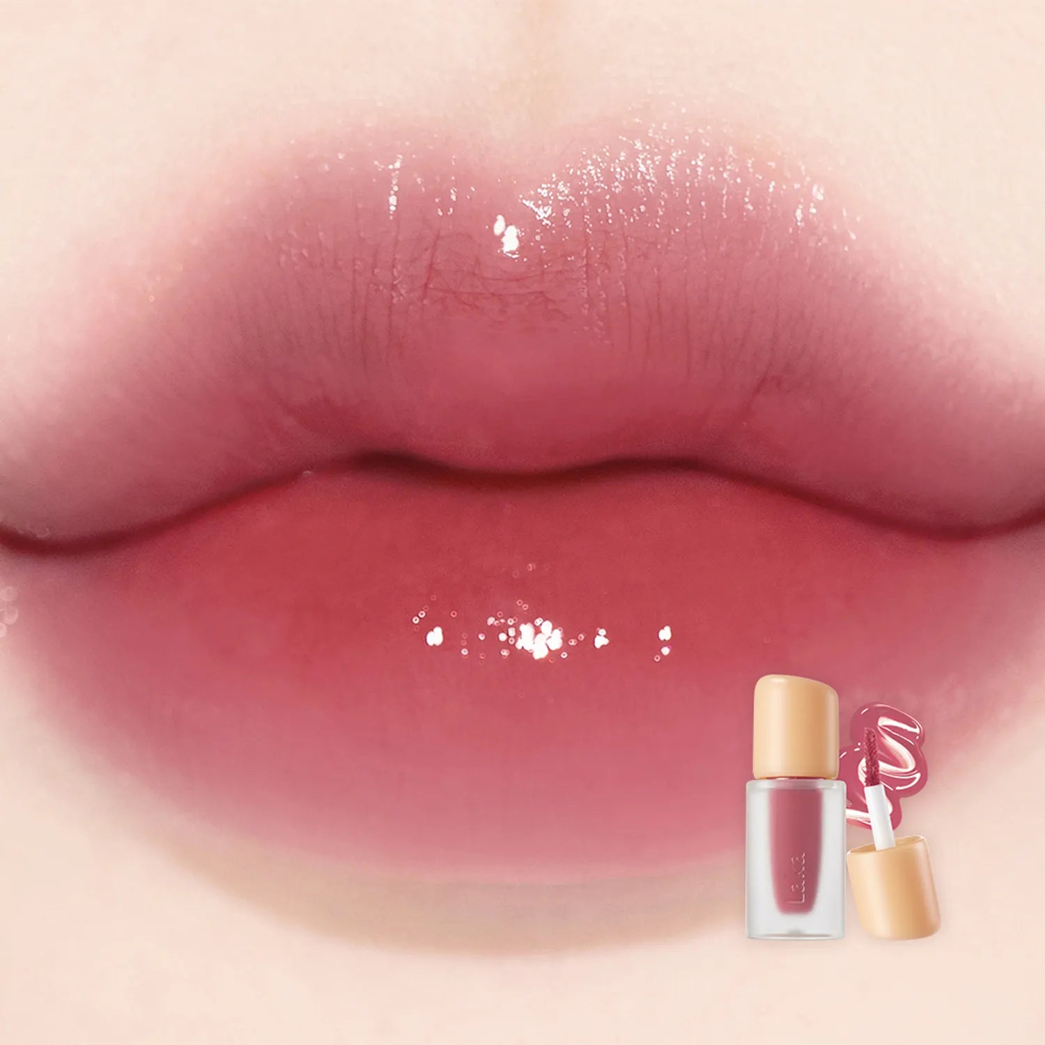 laka Fruity Glam Lip Tint Mini 1.9ml (50 Colors)