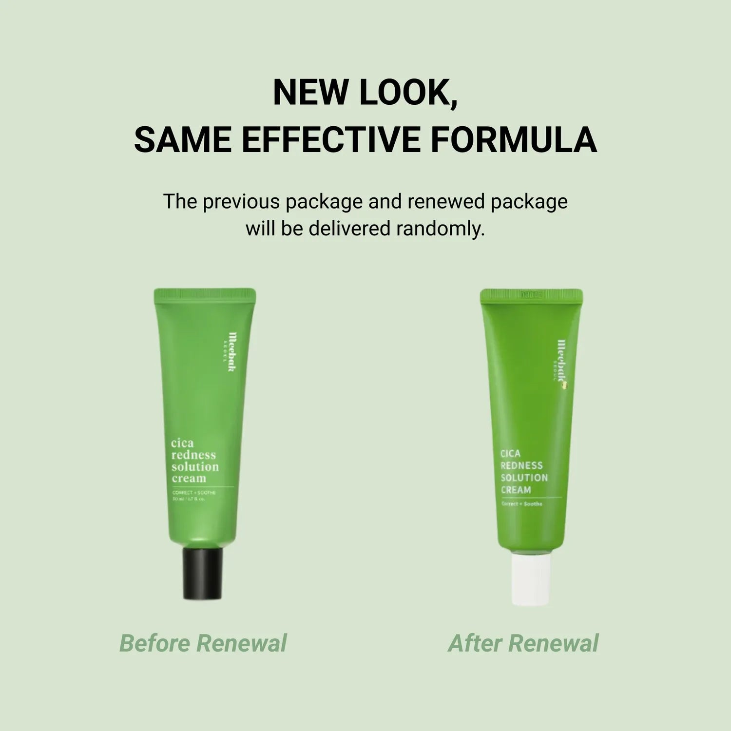 Meebak Cica Redness Solution Cream 50ml