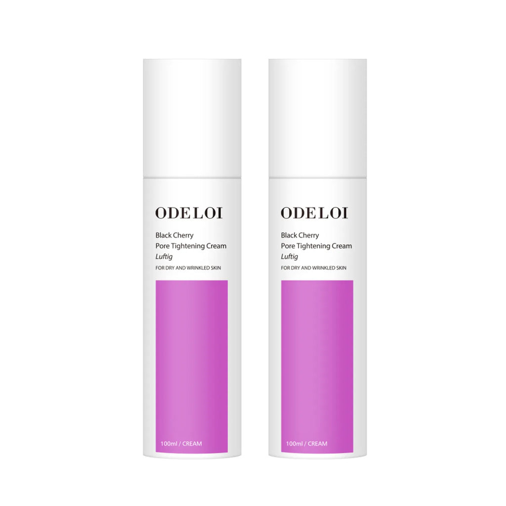 ODELOI Black Cherry Pore Tightening Cream Luftig 100ml double set
