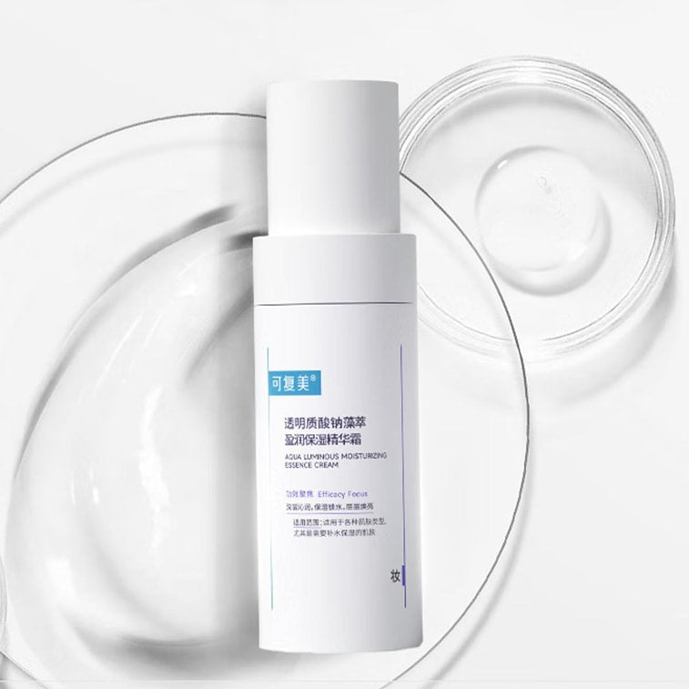 Kefumei Aqua Luminous Moisturizing Essence Cream, 1.76oz. - 12-Hour Hydration & Radiance Boost