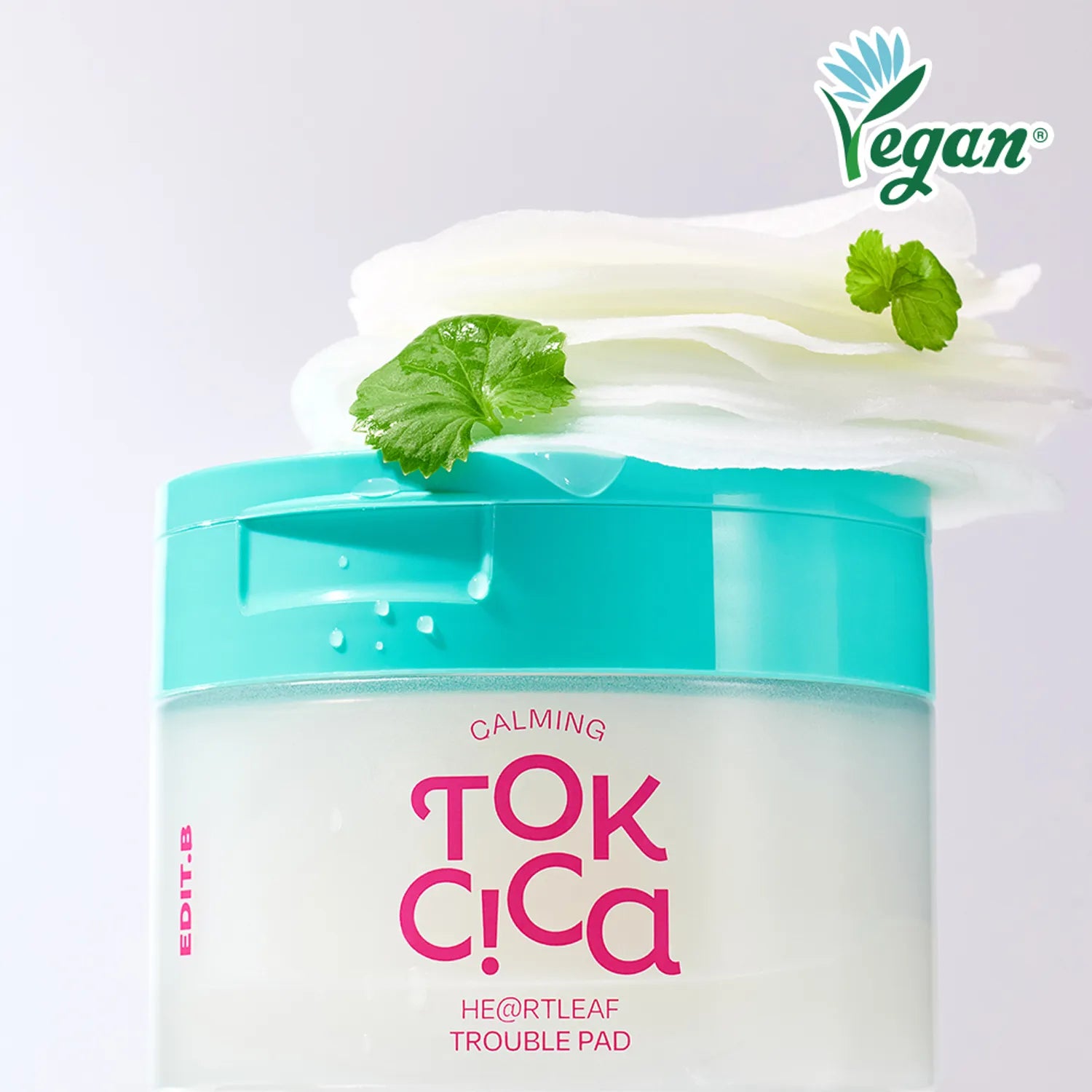 EDIT.B Calming Tok Cica Heartleaf Trouble Pad 70P