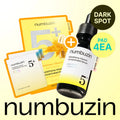 numbuzin No. 5+ Glutathione Vitamin Concentrated Serum 30ml Set (+Mask Sheet 1ea+Pad 2P*2ea)