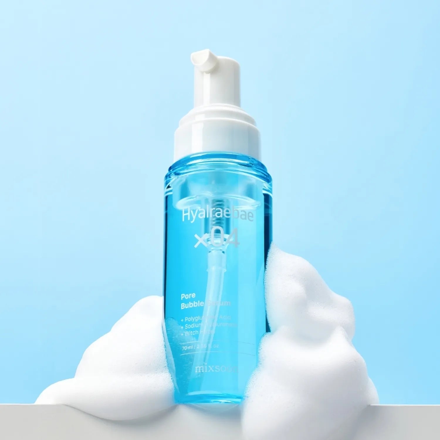 mixsoon Hyalraebae Pore Bubble Serum 70ml Set (+Pack Brush)