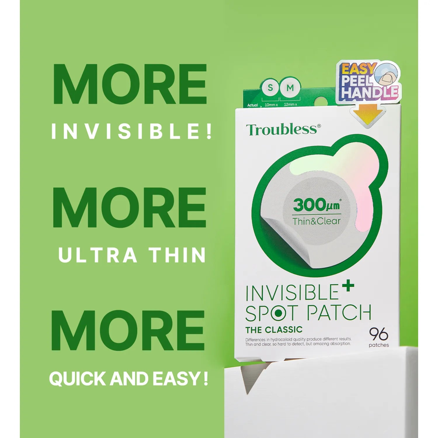 Troubless Invisible Spot Patch The Classic