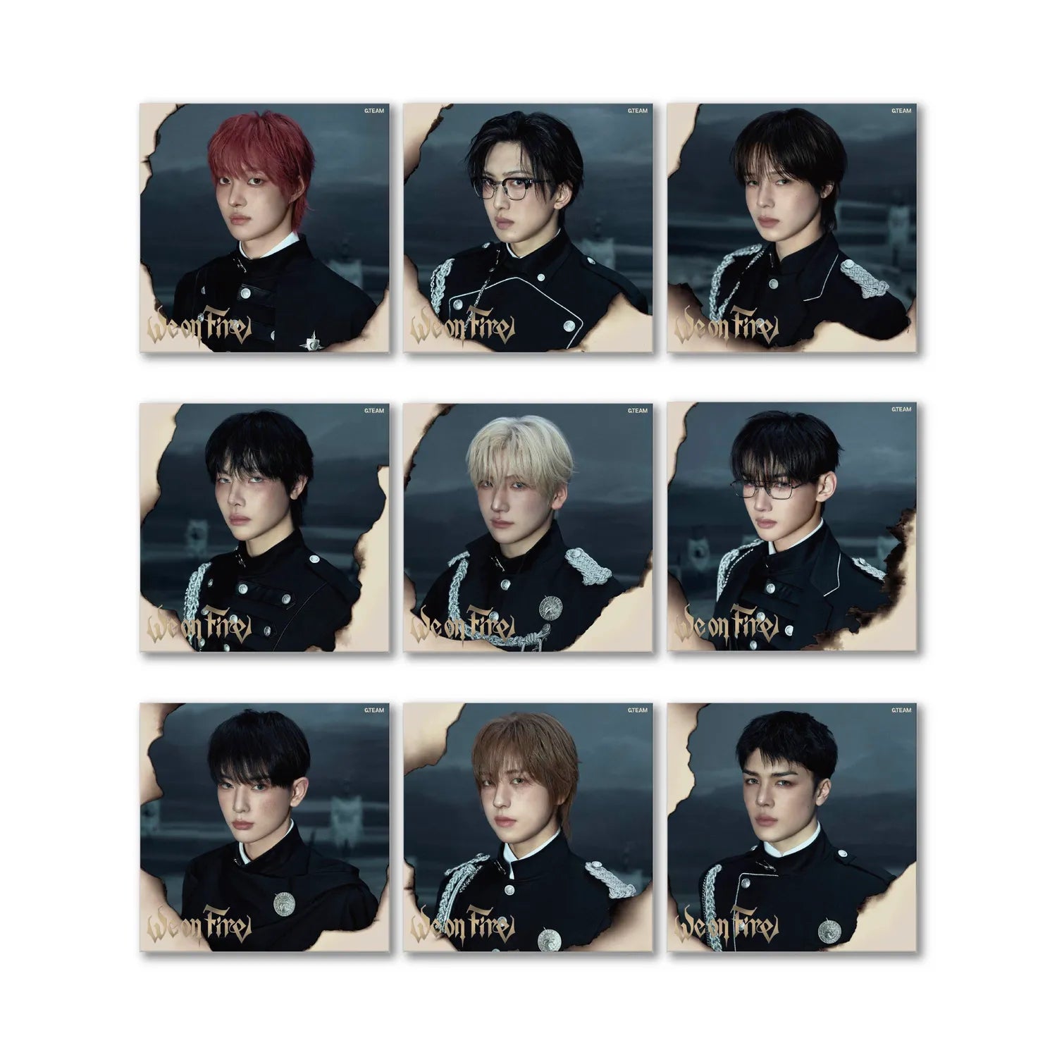 &TEAM - 3rd EP [We on Fire] (SOLO EDITION) (9 in 1 Set)