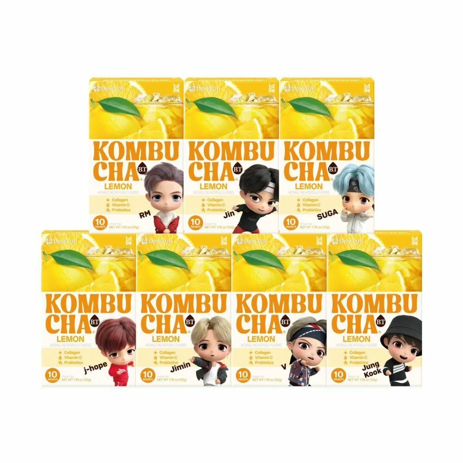 Damtuh Kombucha BT Lemon 10T TinyTAN Special Edition